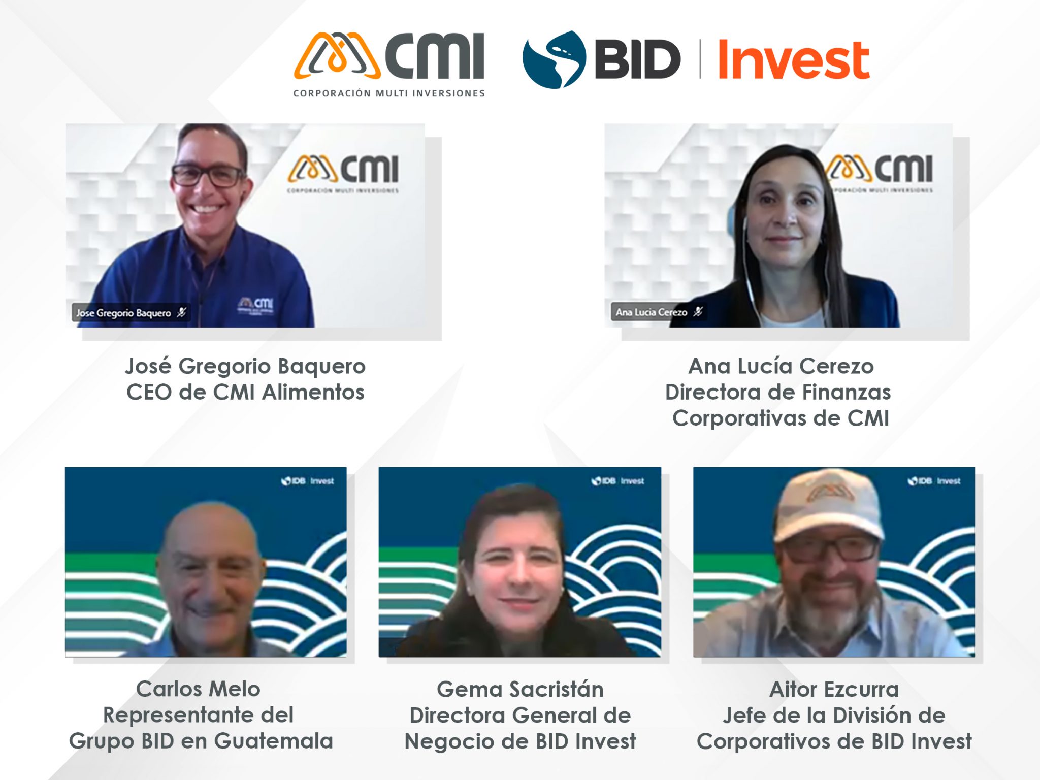 CMI y BID Invest