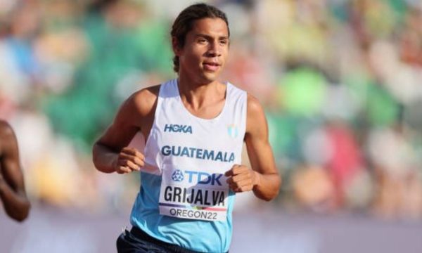 Luis Grijalva marcó historia en el Campeonato Mundial de Atletismo