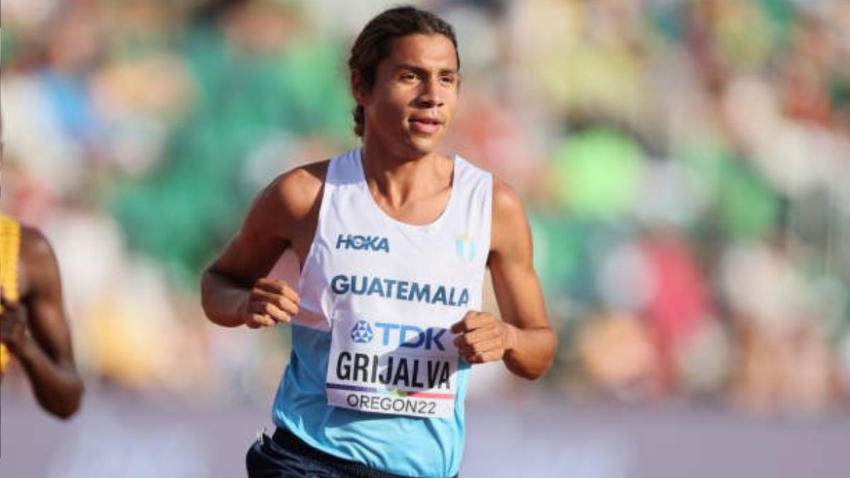 Luis Grijalva marcó historia en el Campeonato Mundial de Atletismo